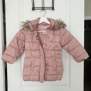 H&M Girl Hooded Puffer jacket - size 3